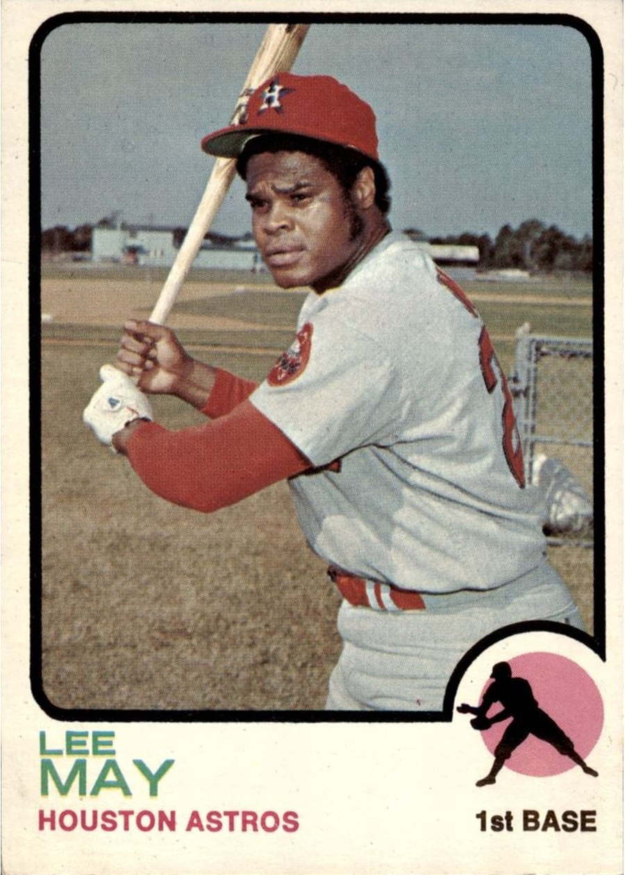 1973 Topps #135 Lee May, Houston Astros