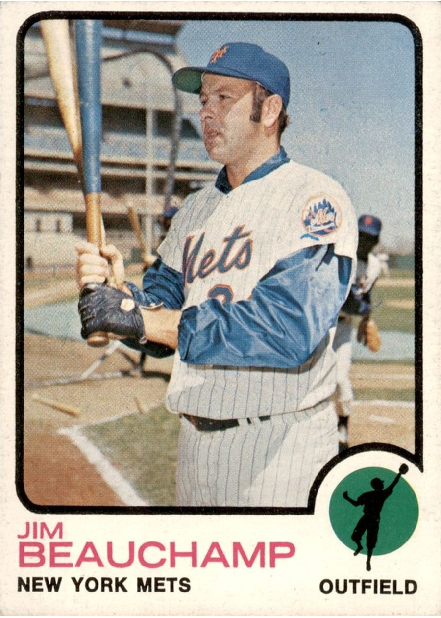 1973 Topps #137 Jim Beauchamp, New York Mets