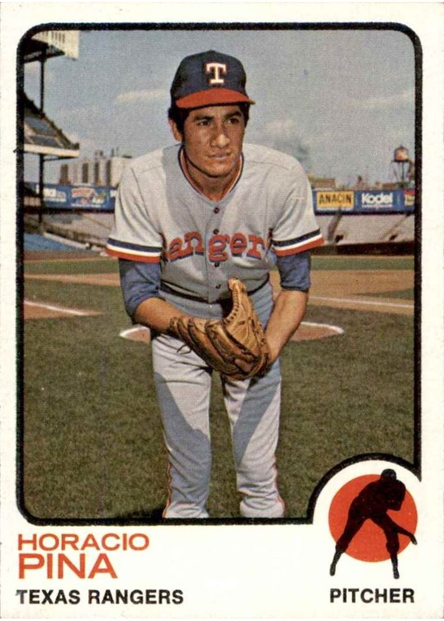 1973 Topps #138 Horacio Pina, Texas Rangers