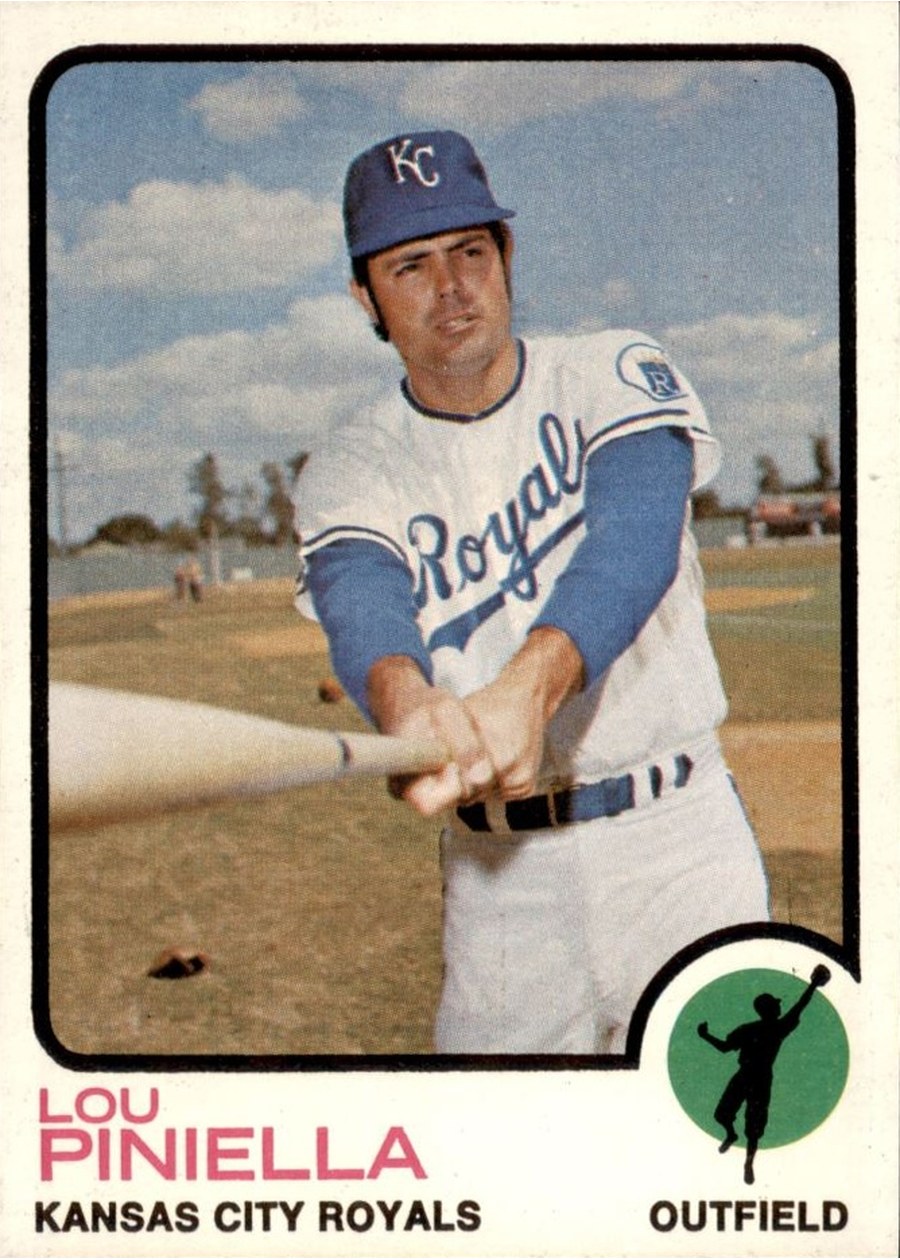 1973 Topps #140 Lou Piniella, Kansas City Royals