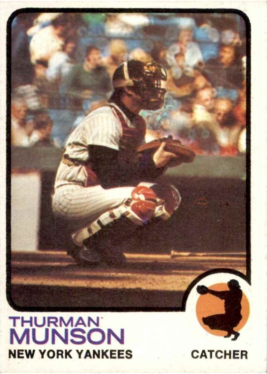 1973 Topps #142 Thurman Munson, New York Yankees