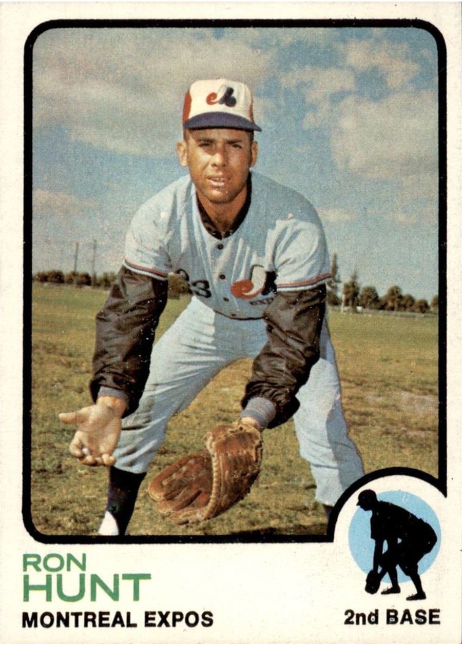 1973 Topps #149 Ron Hunt, Montreal Expos