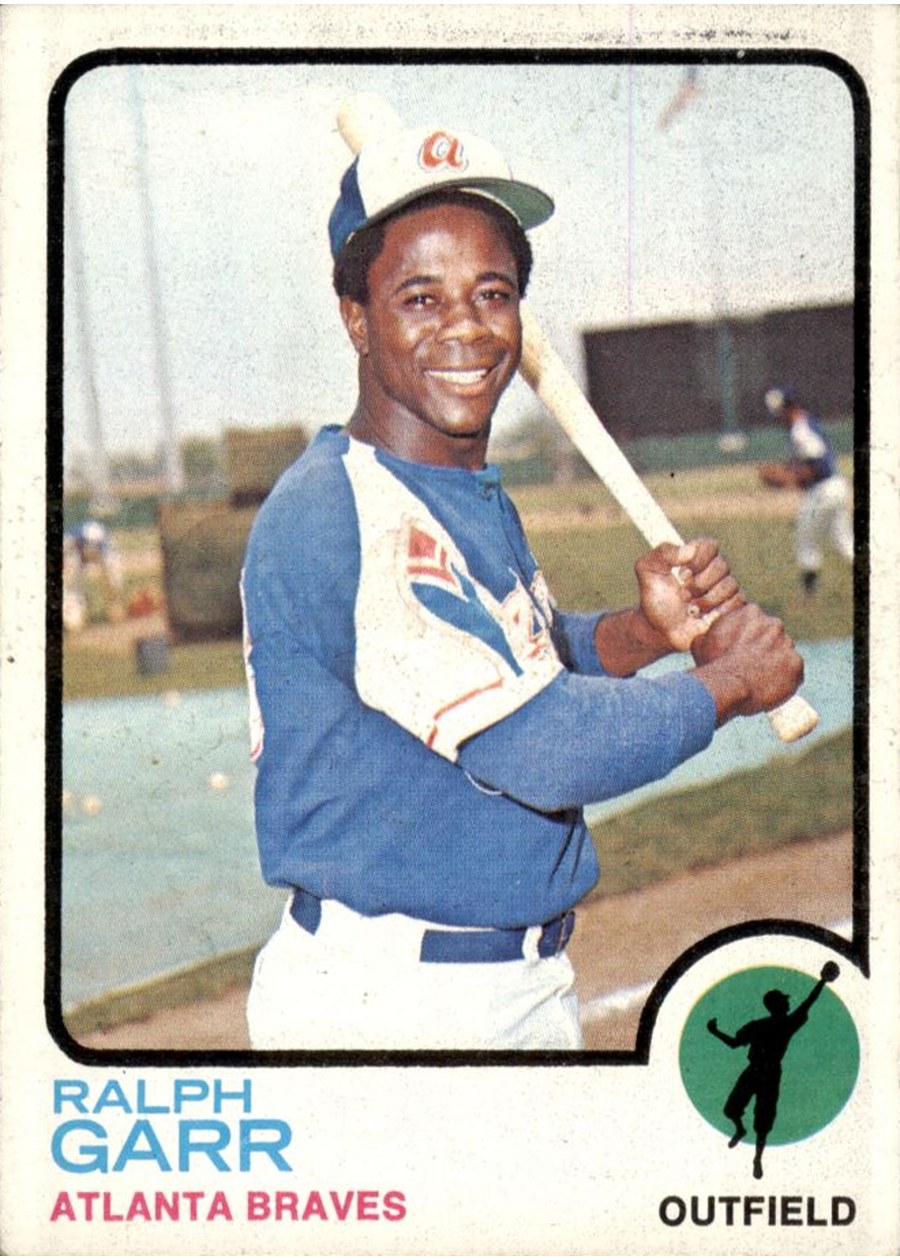 1973 Topps #15 Ralph Garr, Atlanta Braves