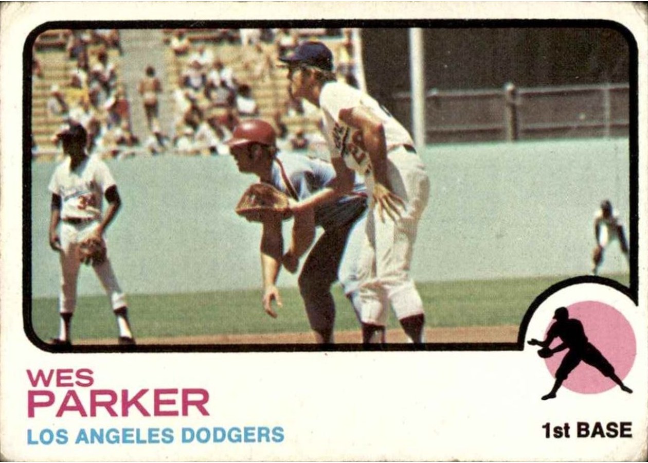 1973 Topps #151 Wes Parker, Los Angeles Dodgers