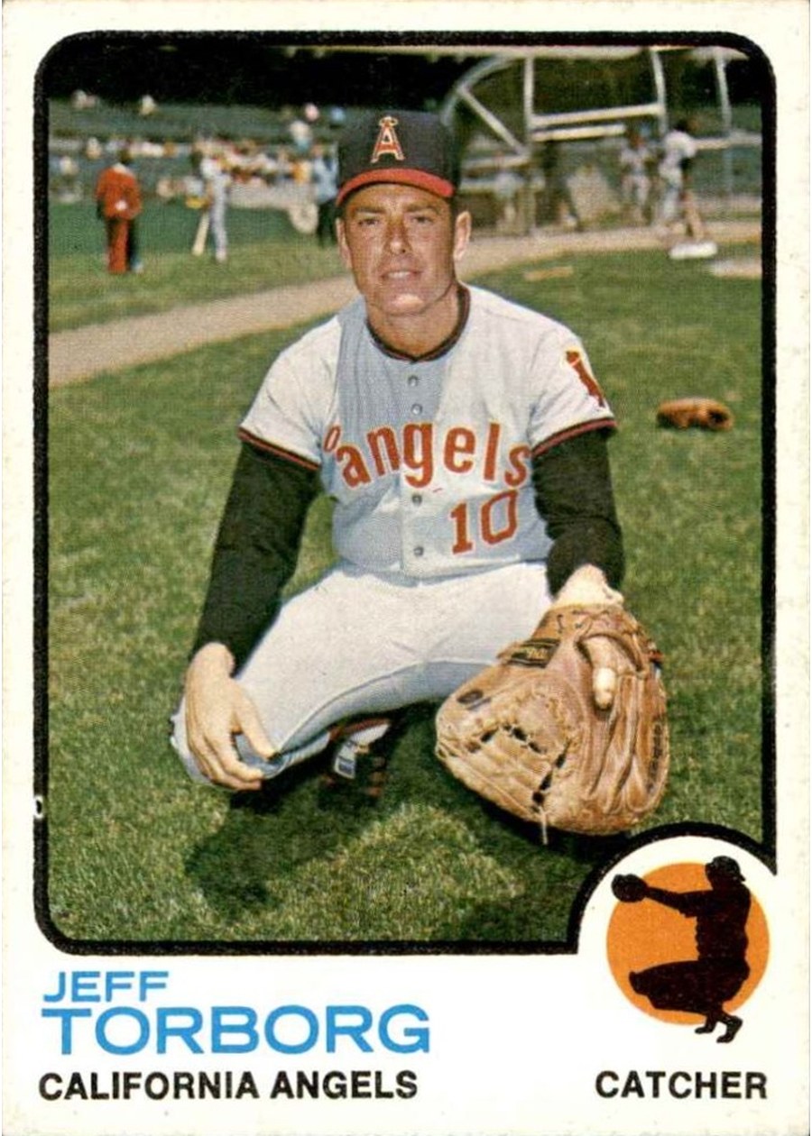 1973 Topps #154 Jeff Torborg, California Angels