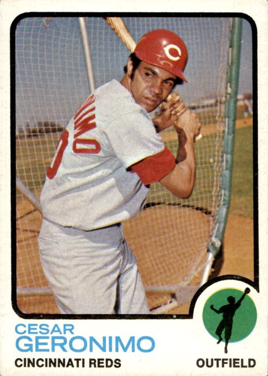 1973 Topps #156 Cesar Geronimo, Cincinnati Reds