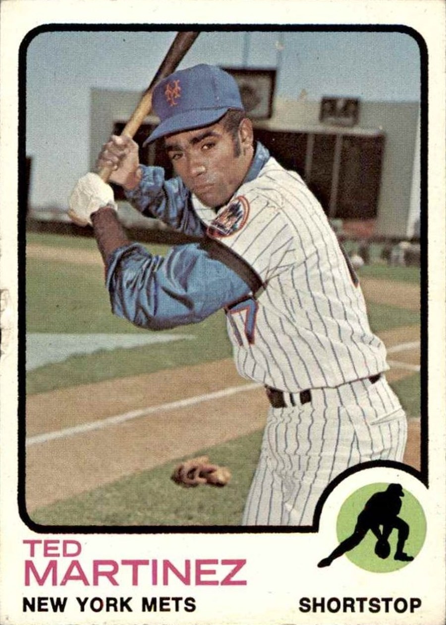 1973 Topps #161 Ted Martinez, New York Mets
