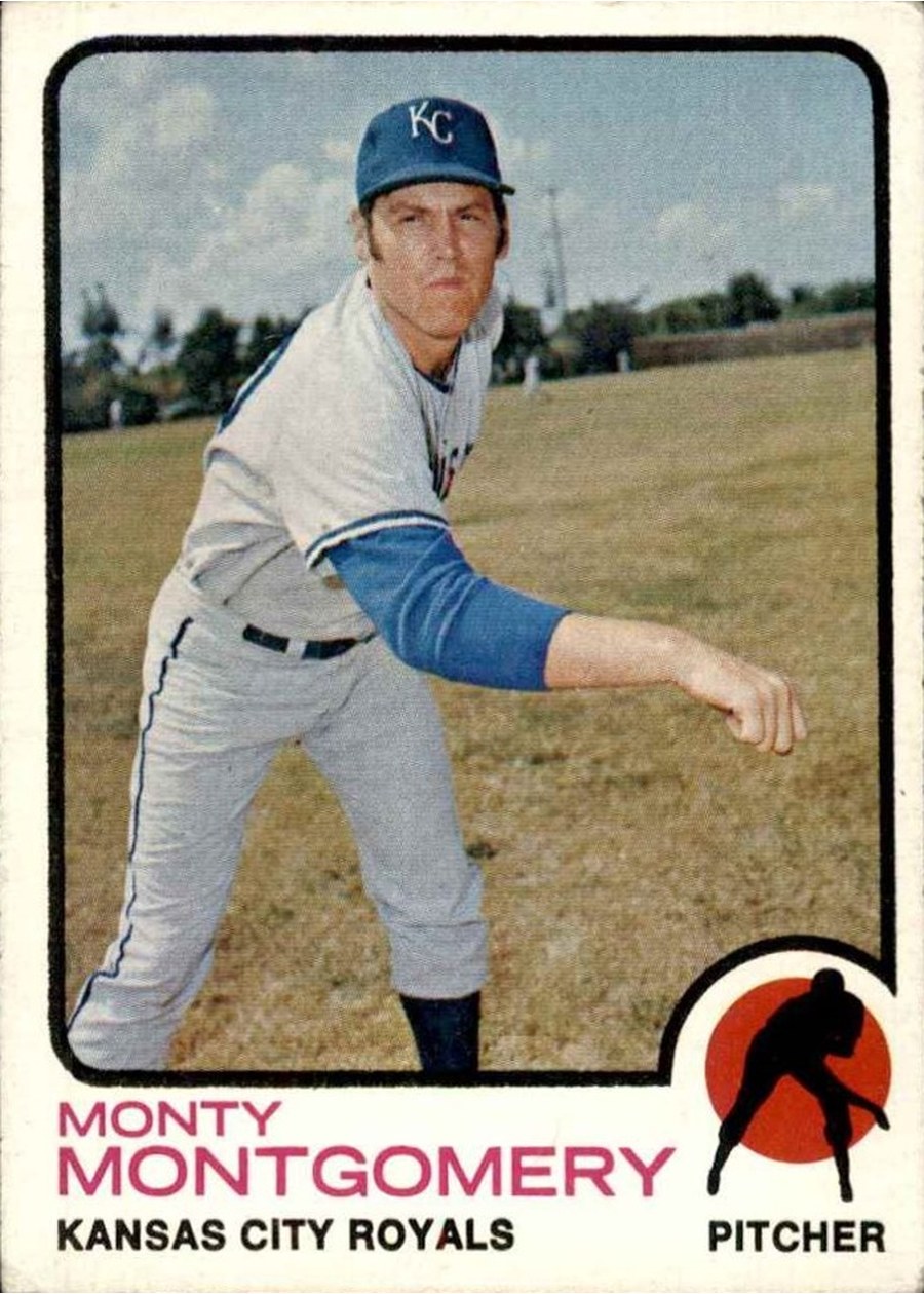 1973 Topps #164 Monty Montgomery, Kansas City Royals