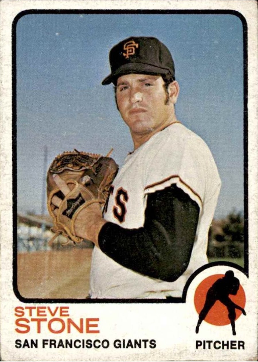 1973 Topps #167 Steve Stone, San Francisco Giants