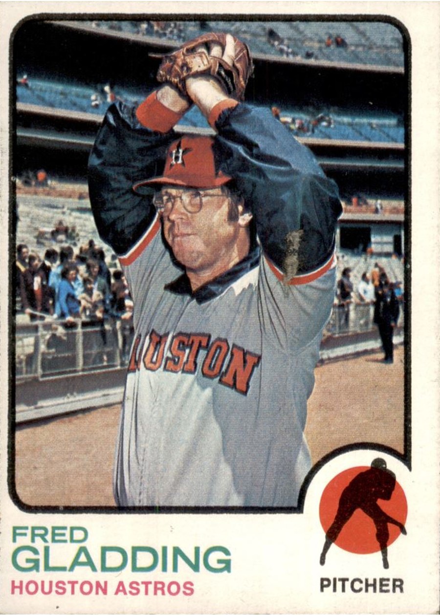 1973 Topps #17 Fred Gladding, Houston Astros