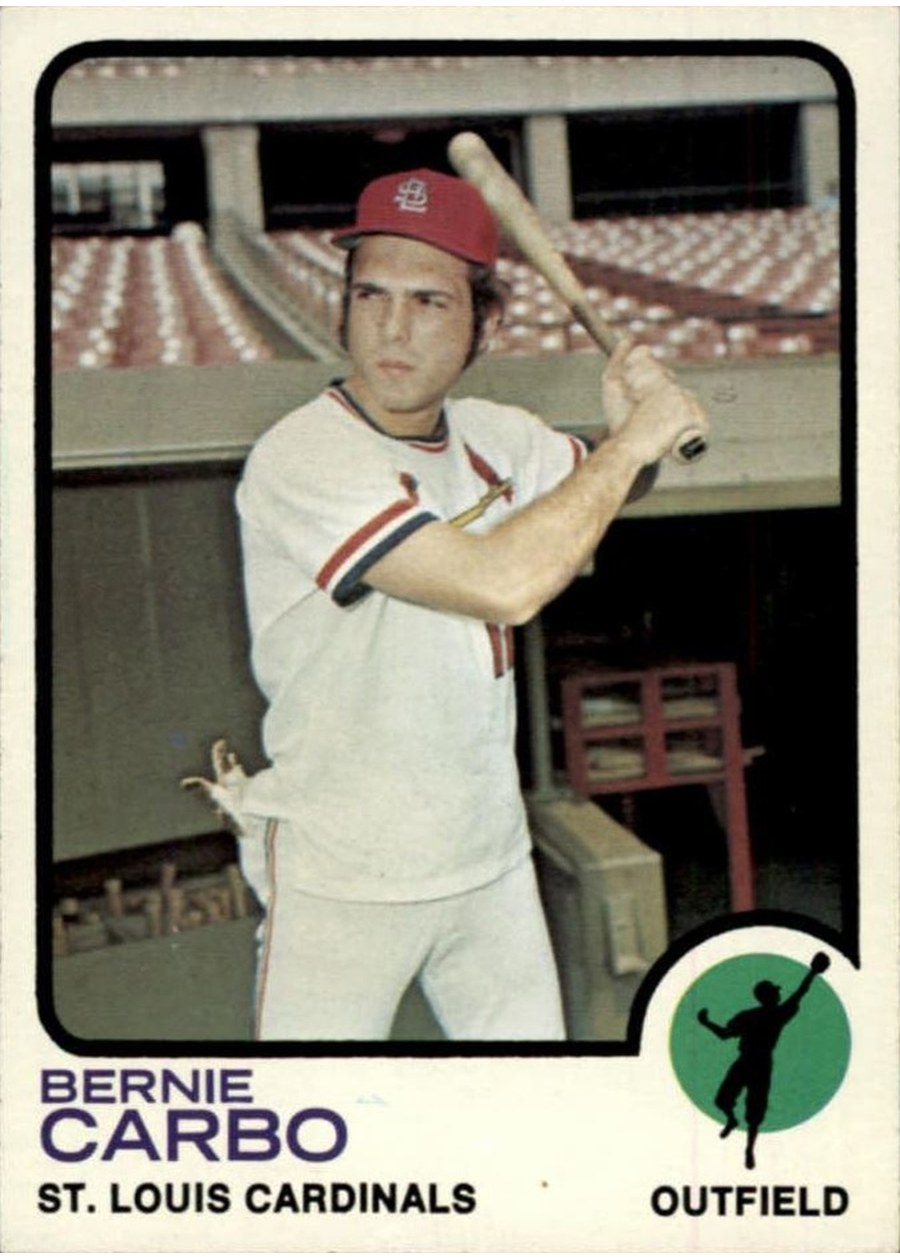 1973 Topps #171 Bernie Carbo, St. Louis Cardinals