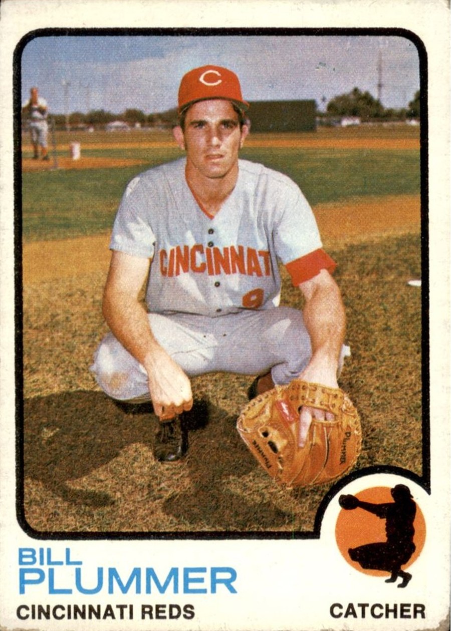 1973 Topps #177 Bill Plummer, Cincinnati Reds