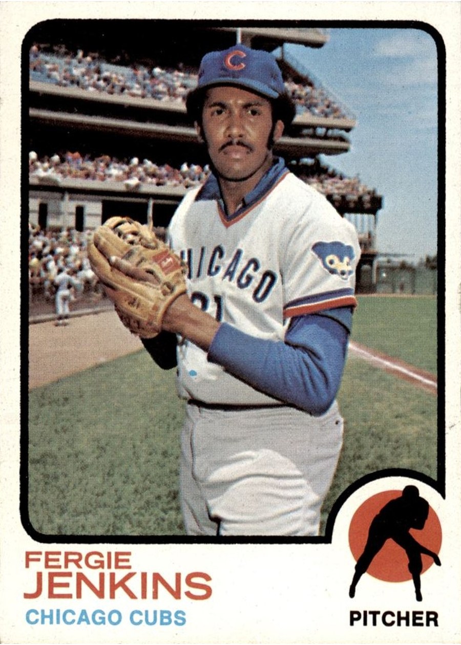 1973 Topps #180 Fergie Jenkins, Chicago Cubs