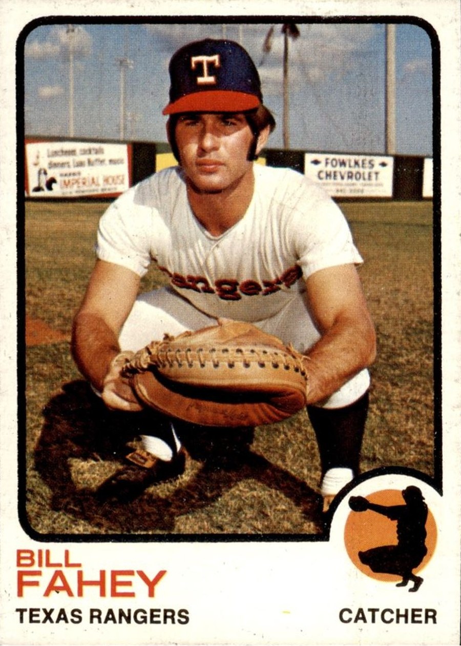1973 Topps #186 Bill Fahey, Texas Rangers