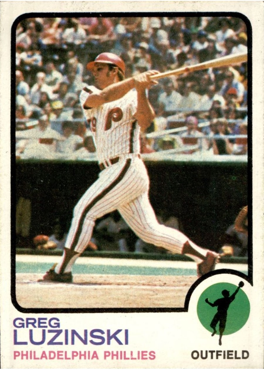 1973 Topps #189 Greg Luzinski, Philadelphia Phillies