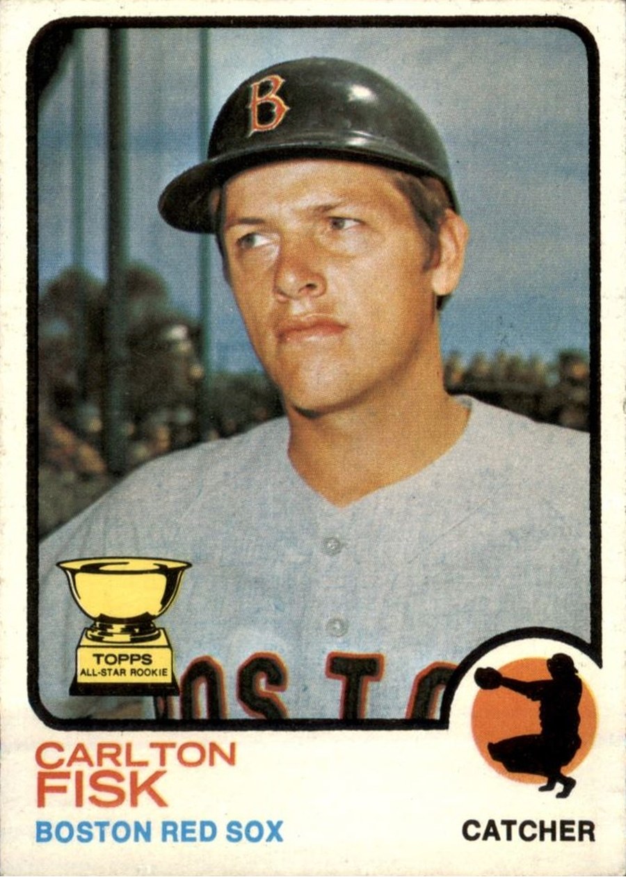 1973 Topps #193 Carlton Fisk, Boston Red Sox