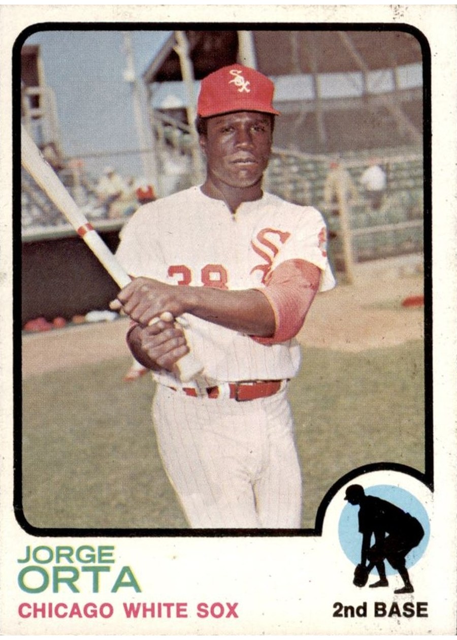 1973 Topps #194 Jorge Orta, Chicago White Sox