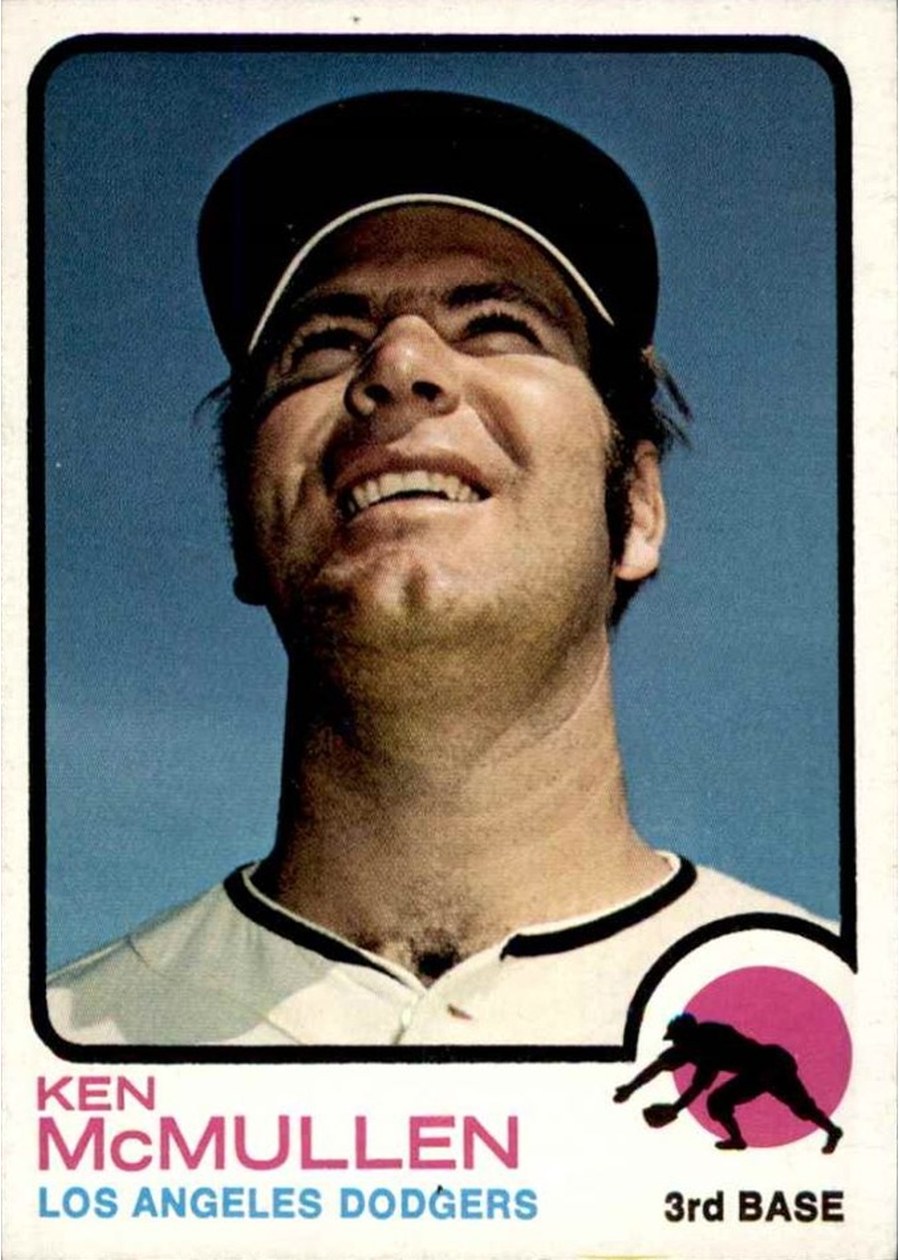 1973 Topps #196 Ken McMullen, Los Angeles Dodgers