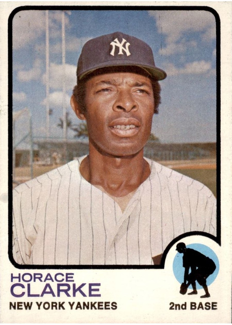 1973 Topps #198 Horace Clarke, New York Yankees