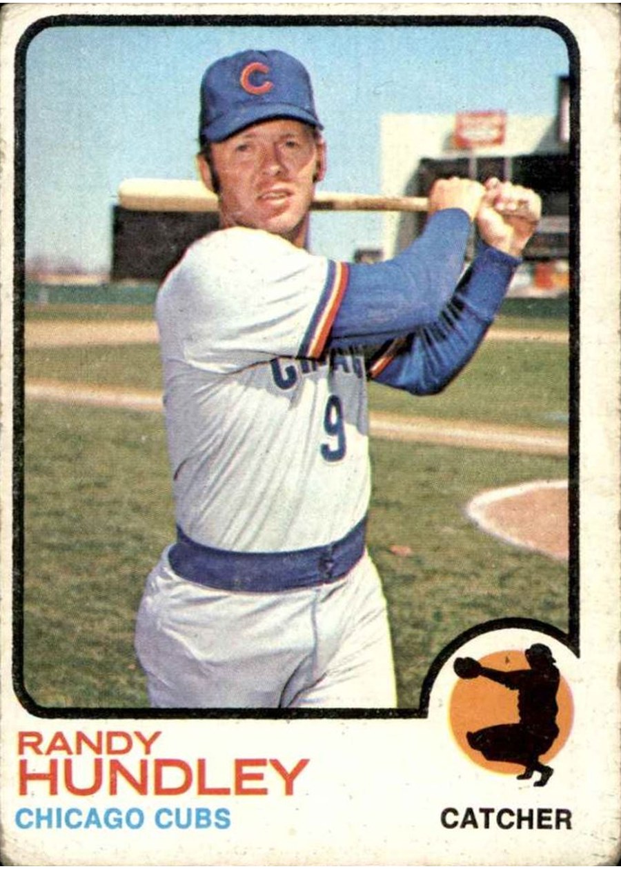 1973 Topps #21 Randy Hundley, Chicago Cubs