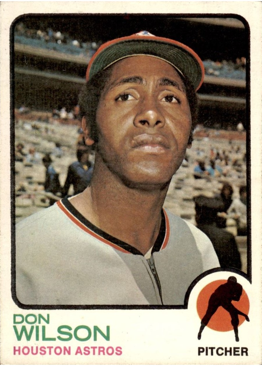 1973 Topps #217 Don Wilson, Houston Astros
