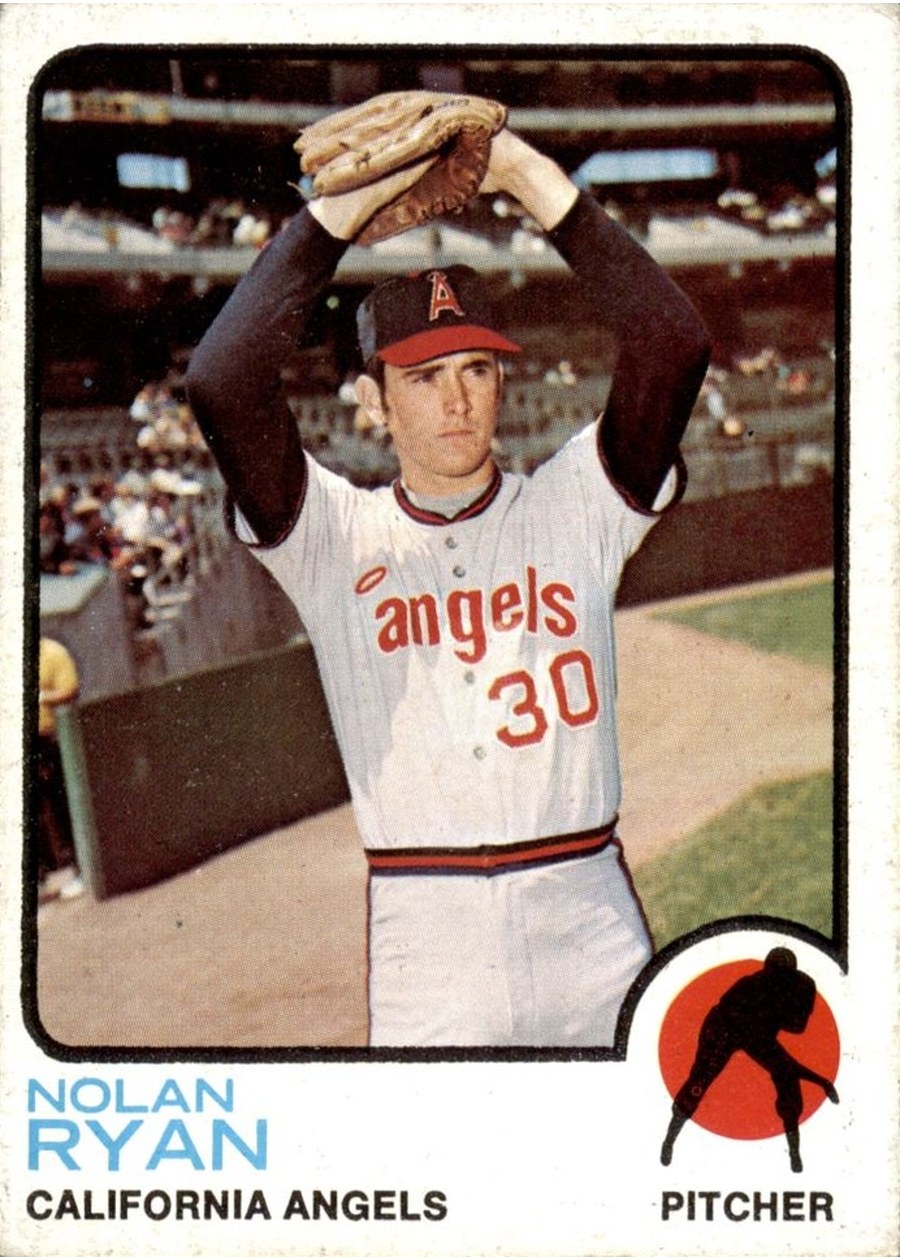 1973 Topps #220 Nolan Ryan, California Angels