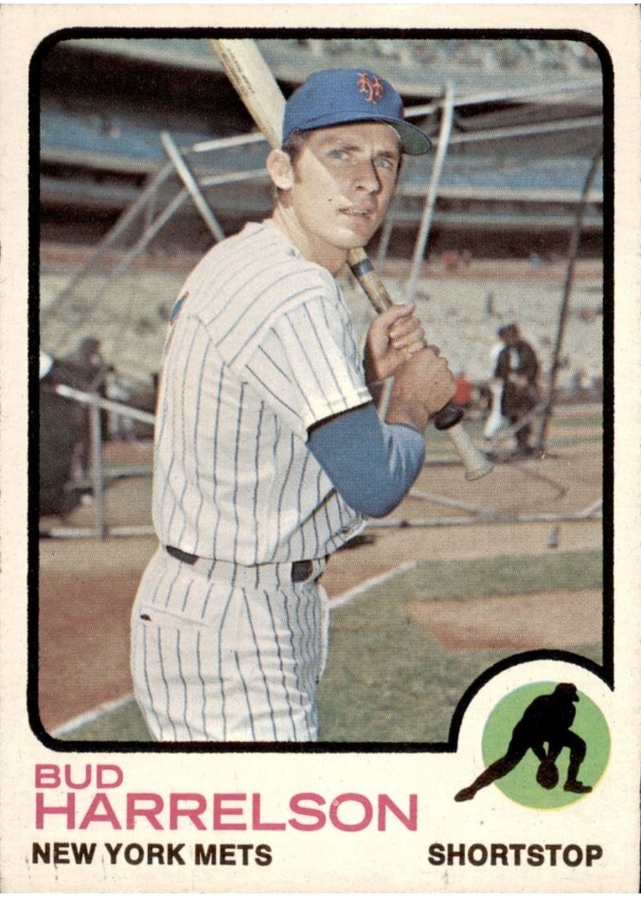 1973 Topps #223 Bud Harrelson, New York Mets