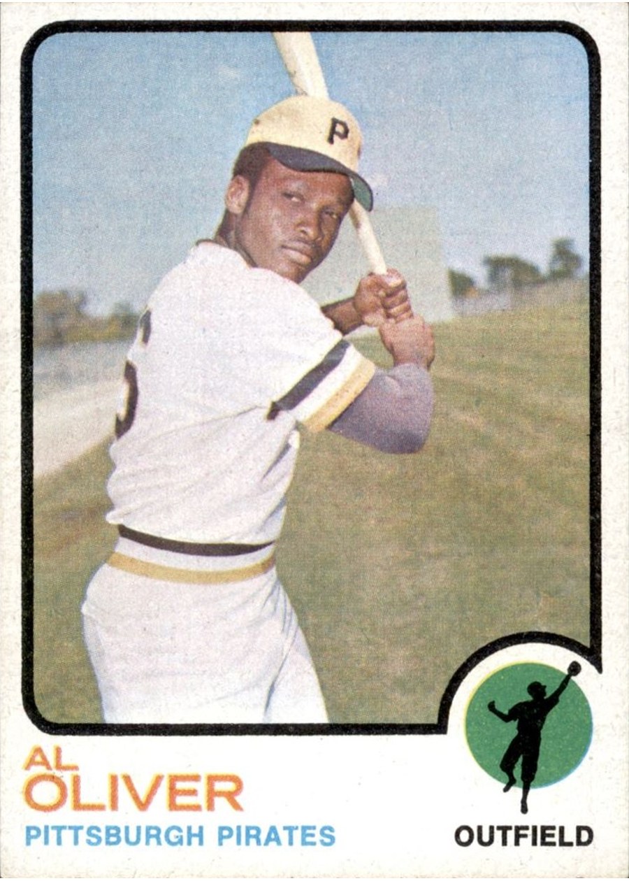 1973 Topps #225 Al Oliver, Pittsburgh Pirates