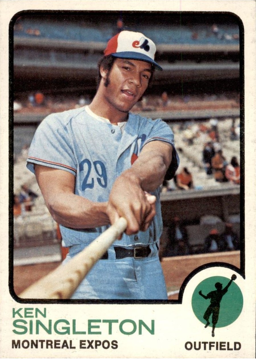 1973 Topps #232 Ken Singleton, Montreal Expos
