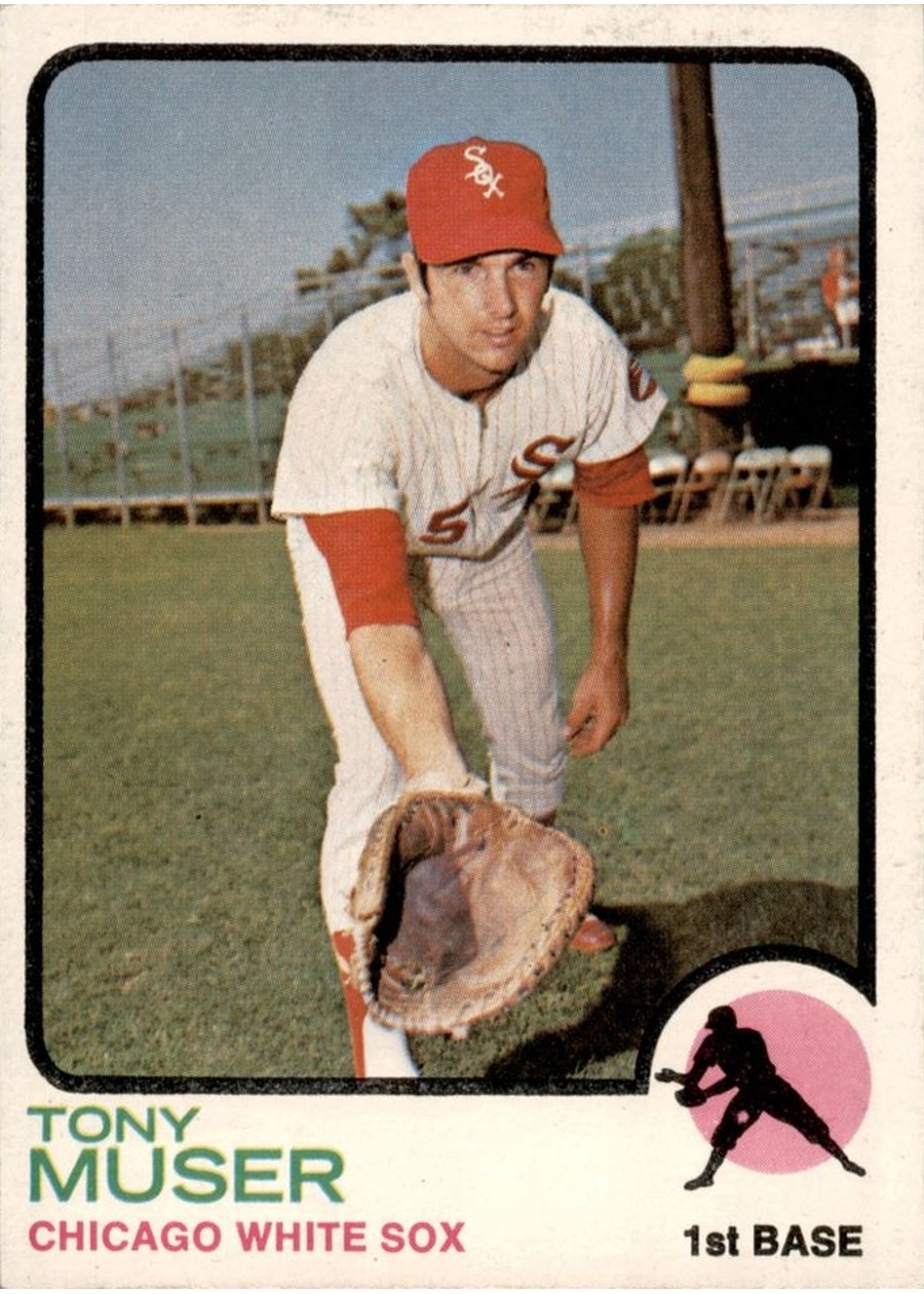 1973 Topps #238 Tony Muser, Chicago White Sox