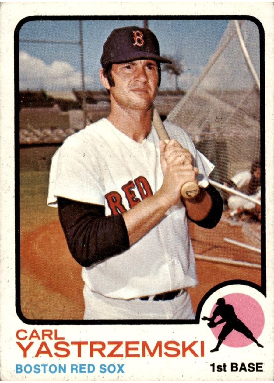 1973 Topps #245 Carl Yastrzemski, Boston Red Sox