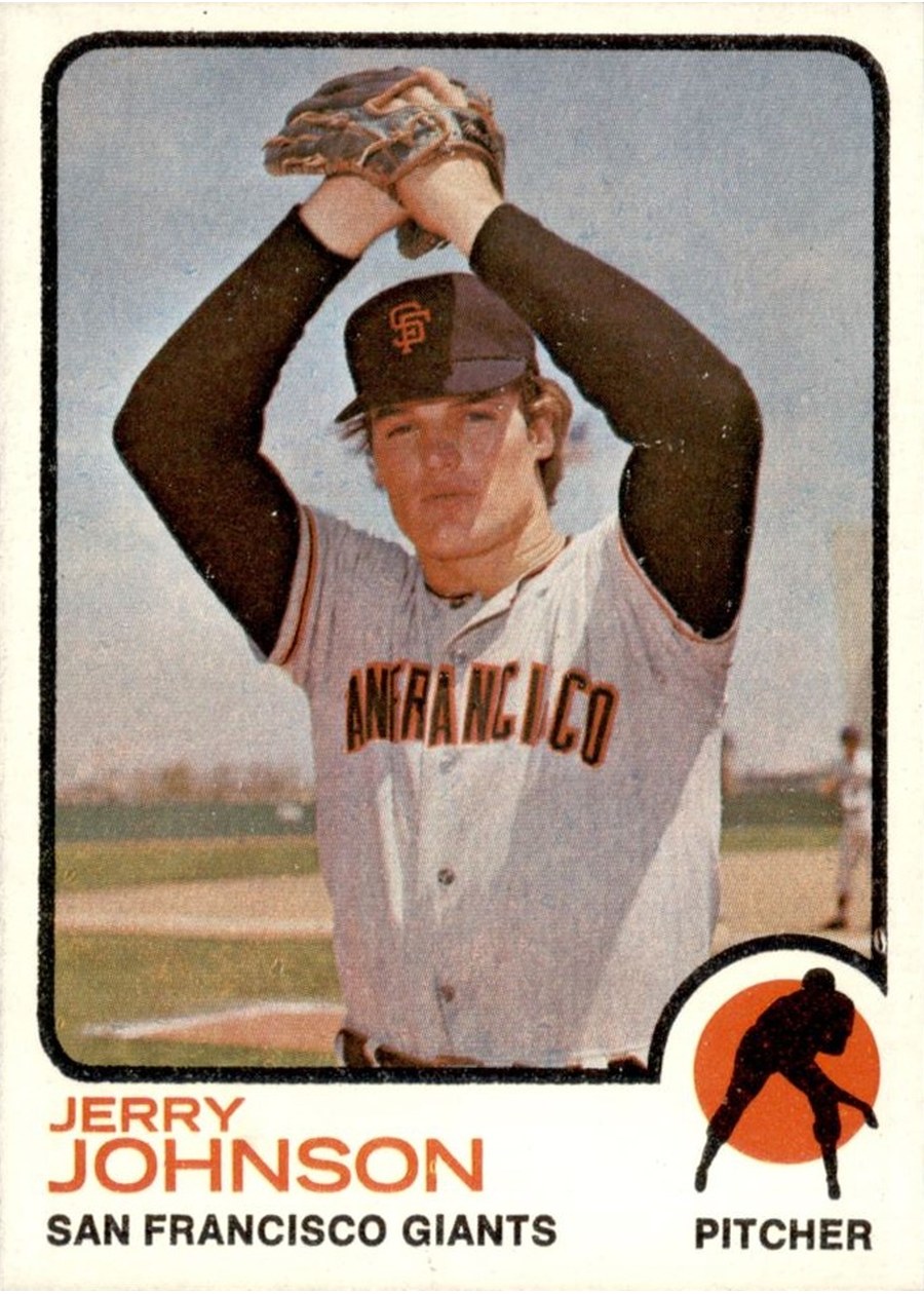 1973 Topps #248 Jerry Johnson, San Francisco Giants