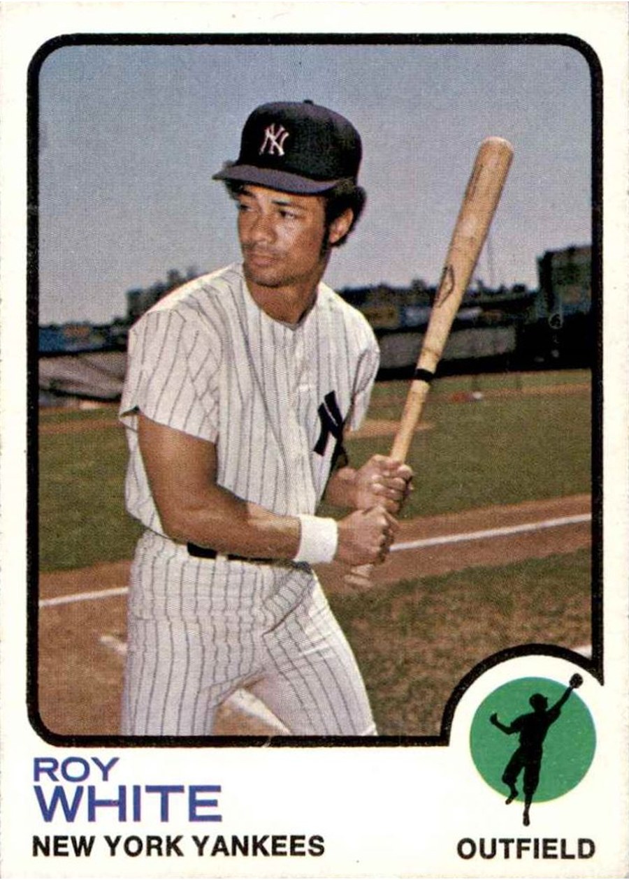 1973 Topps #25 Roy White, New York Yankees