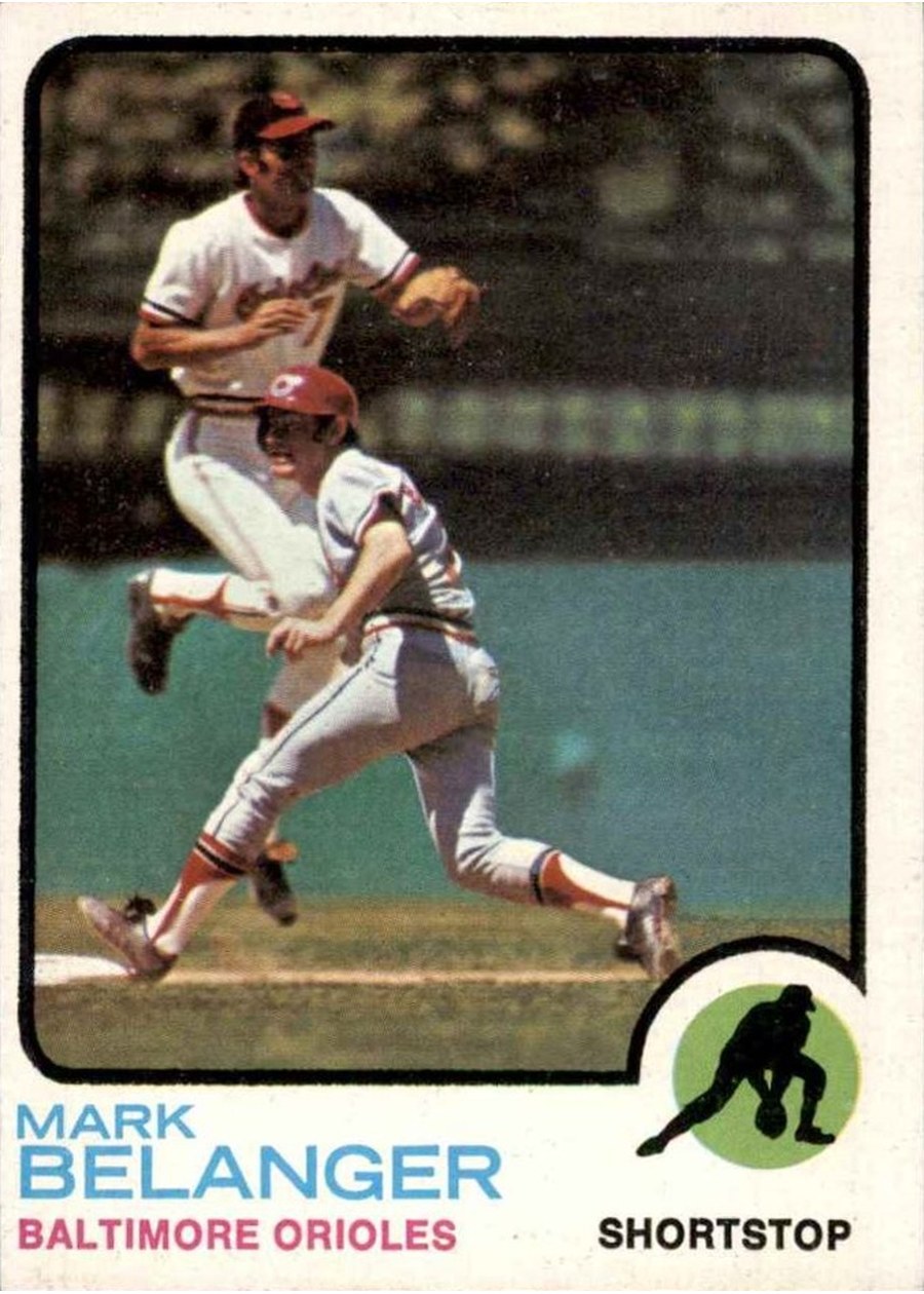 1973 Topps #253 Mark Belanger, Baltimore Orioles