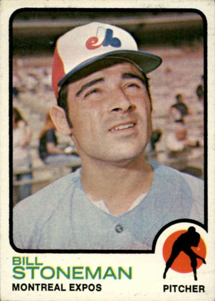 1973 Topps #254 Bill Stoneman, Montreal Expos