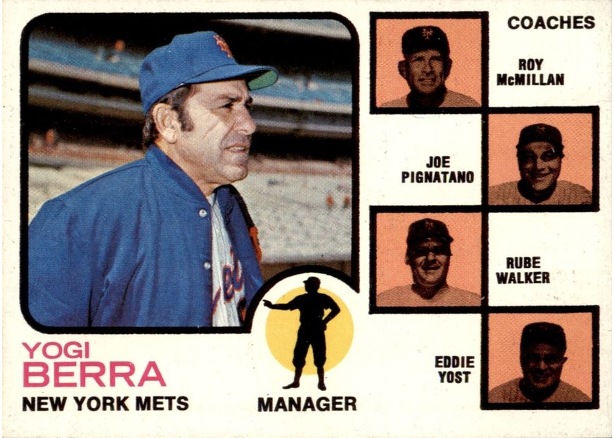 1973 Topps #257 Mets Field Leaders, New York Mets