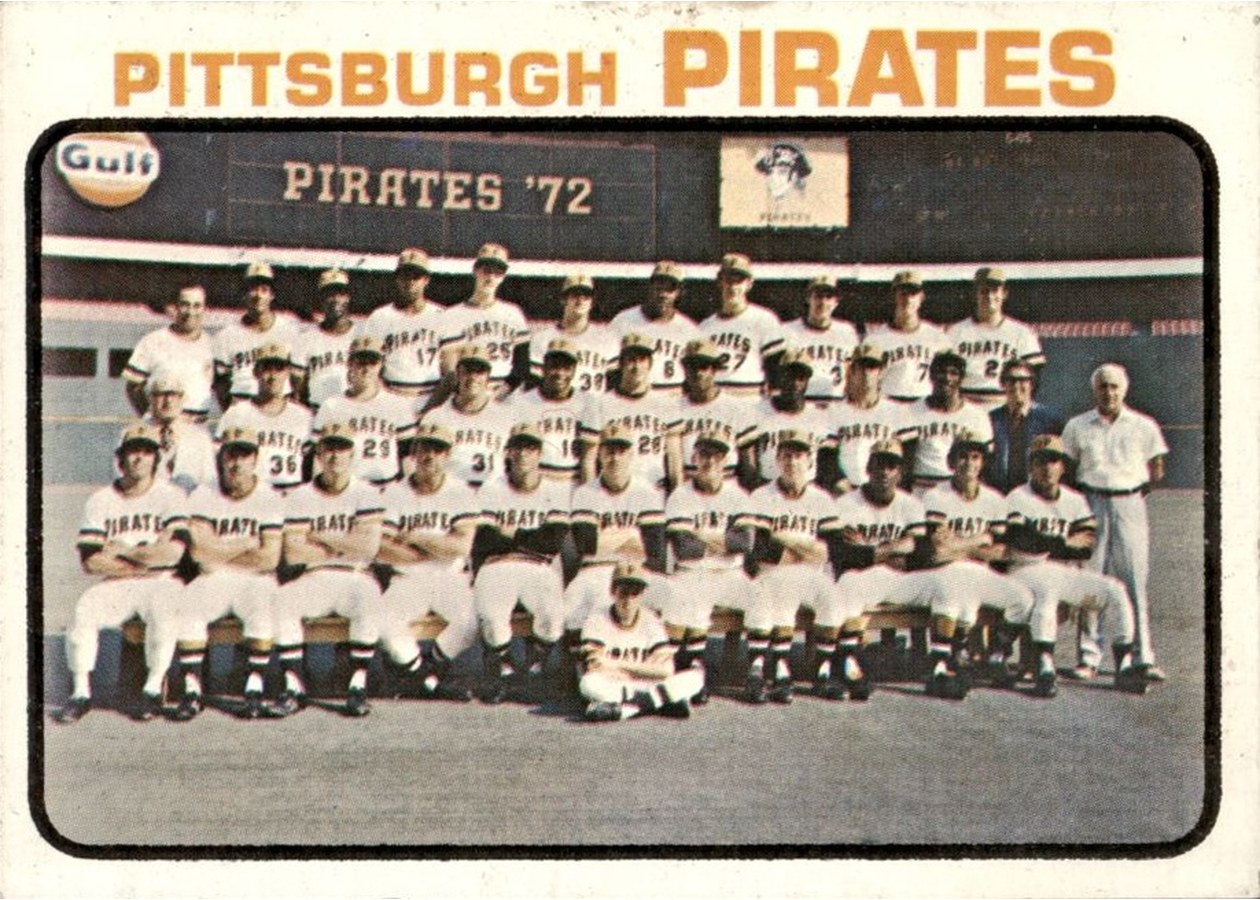 1973 Topps #26 Pittsburgh Pirates