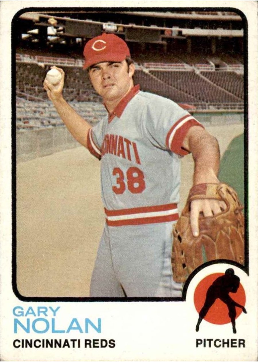 1973 Topps #260 Gary Nolan, Cincinnati Reds