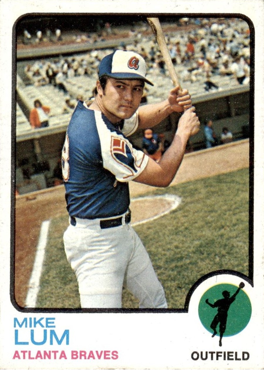 1973 Topps #266 Mike Lum, Atlanta Braves
