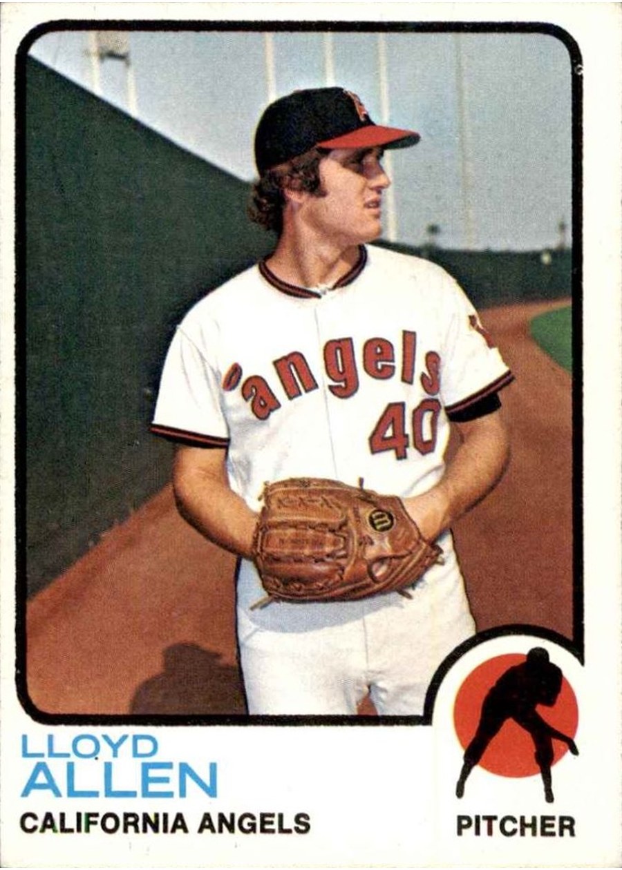 1973 Topps #267 Lloyd Allen, California Angels