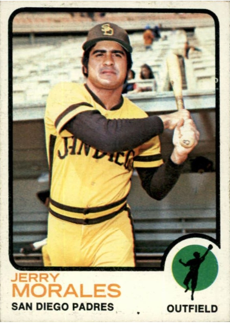 1973 Topps #268 Jerry Morales, San Diego Padres