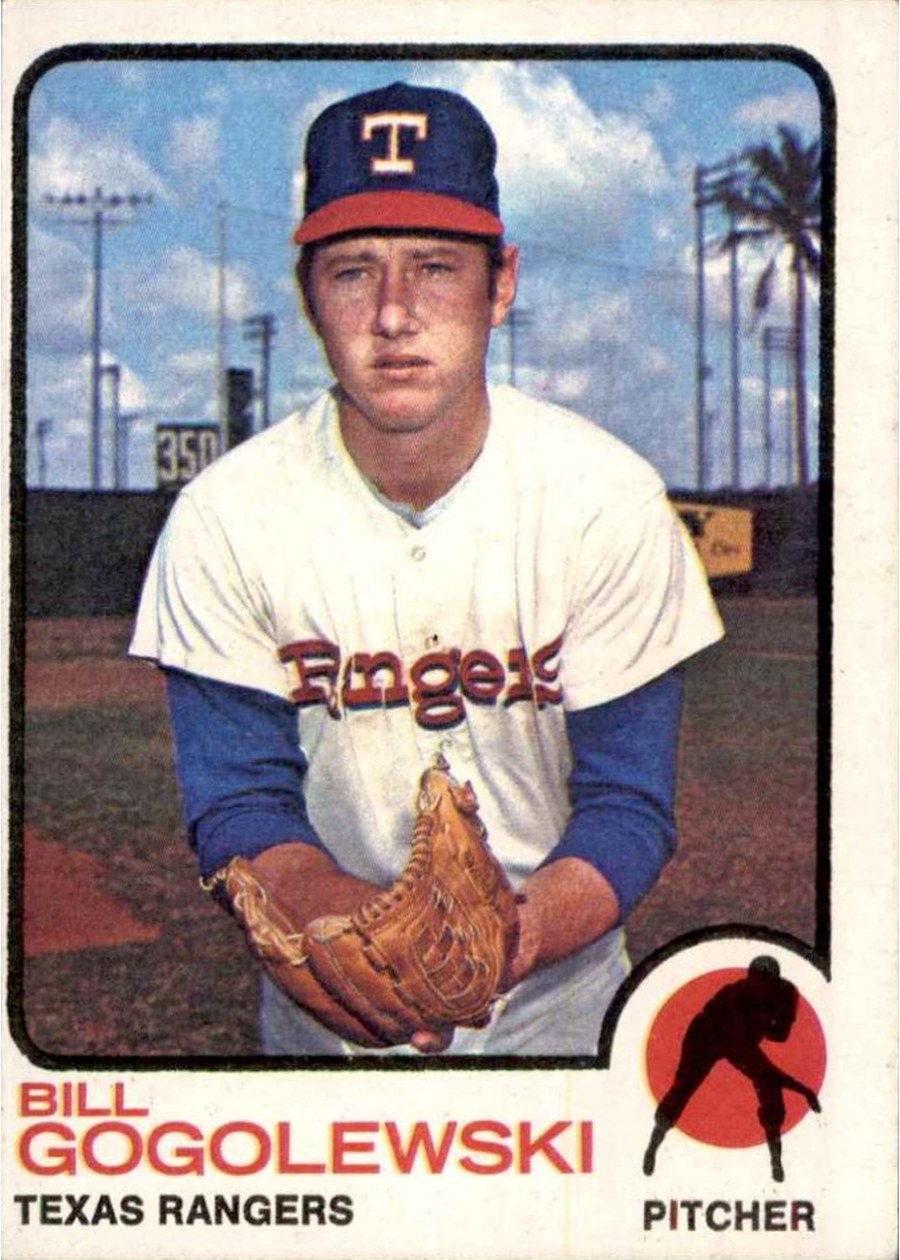 1973 Topps #27 Bill Gogolewski, Texas Rangers