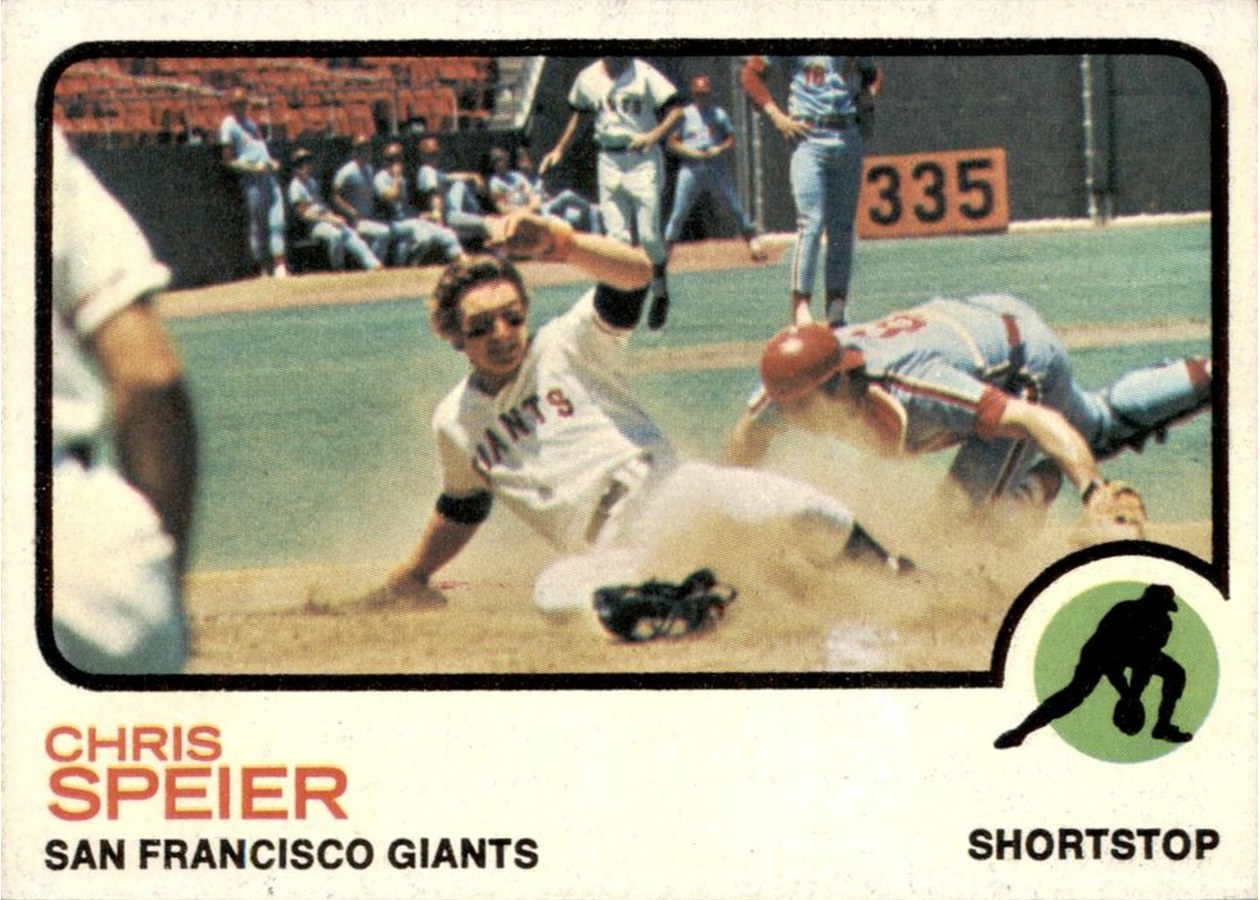 1973 Topps #273 Chris Speier, San Francisco Giants