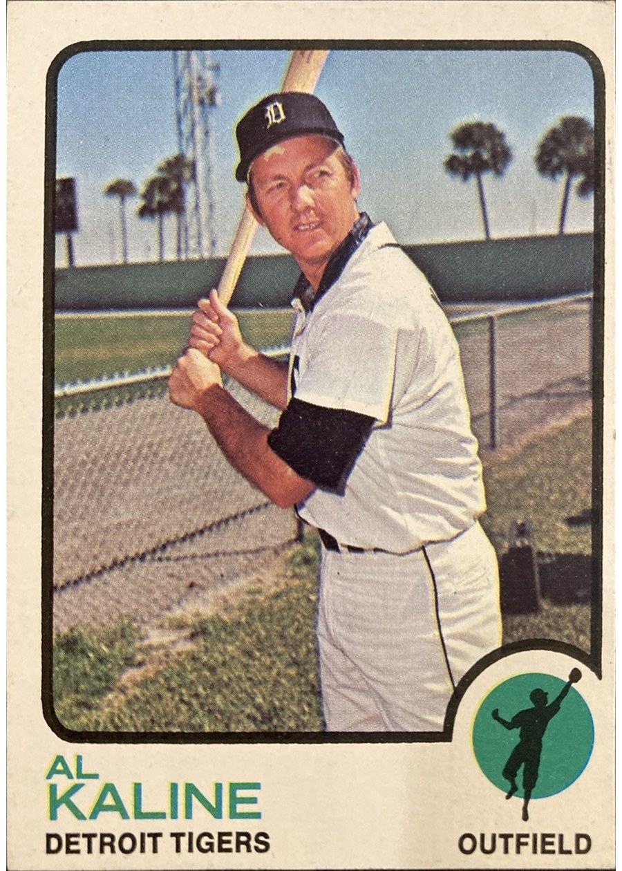 1973 Topps #280 Al Kaline, Detroit Tigers