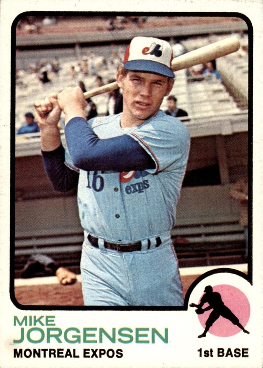 1973 Topps #281 Mike Jorgensen, Montreal Expos