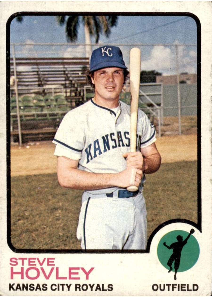 1973 Topps #282 Steve Hovley, Kansas City Royals