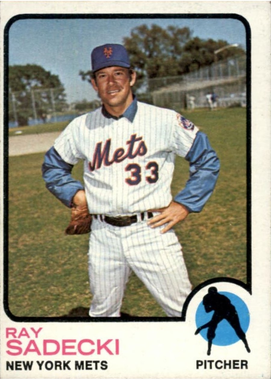 1973 Topps #283 Ray Sadecki, New York Mets