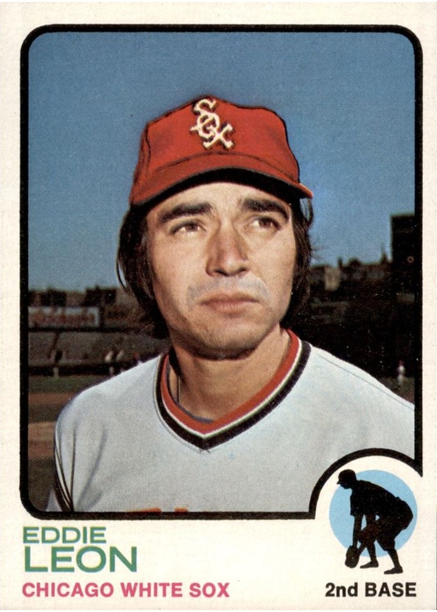 1973 Topps #287 Eddie Leon, Chicago White Sox