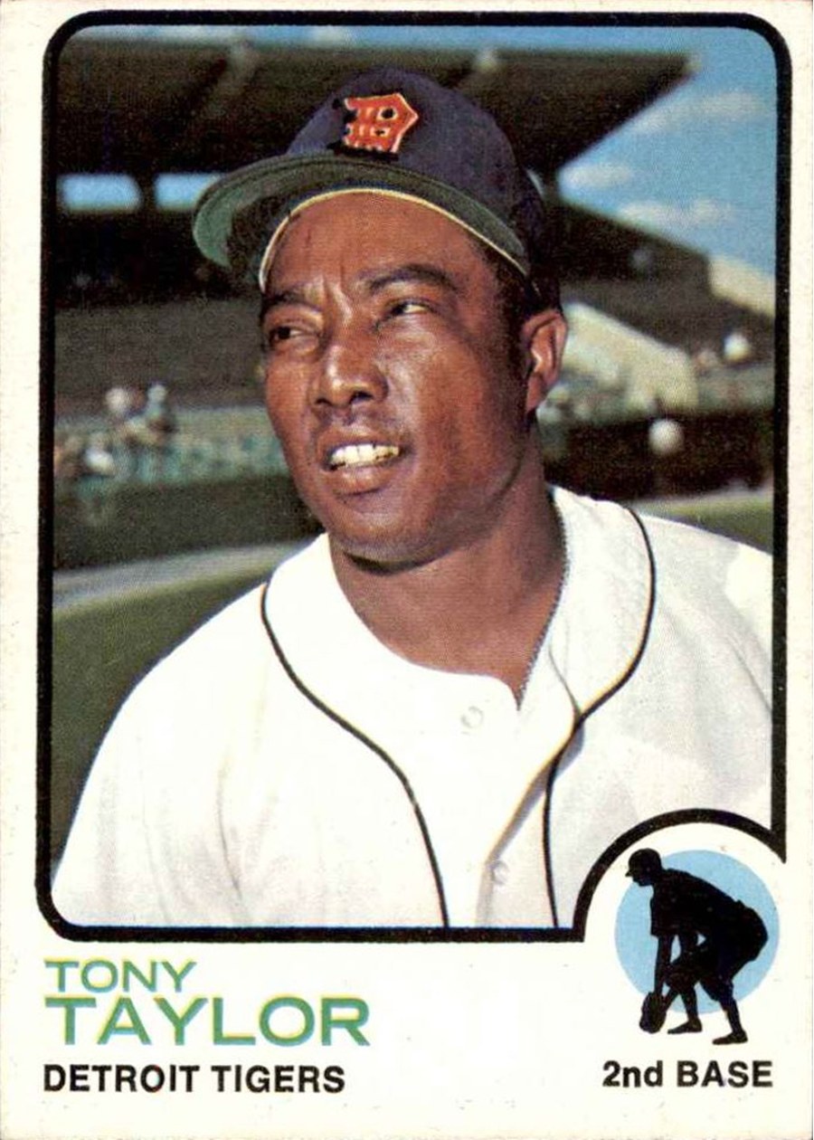 1973 Topps #29 Tony Taylor, Detroit Tigers