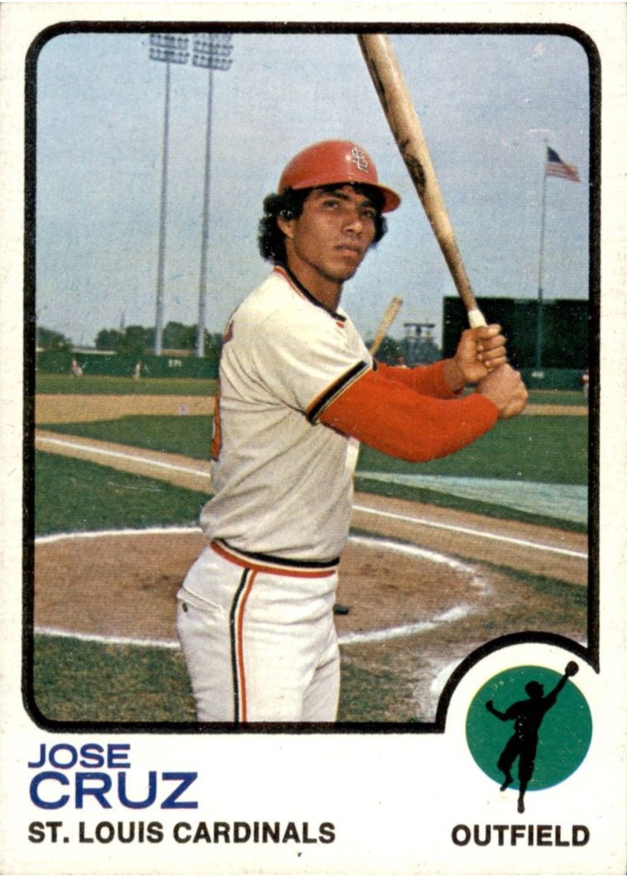 1973 Topps #292 Jose Cruz, St. Louis Cardinals